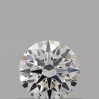 0.37 Carat Round E VS2 EX GIA Natural Diamond