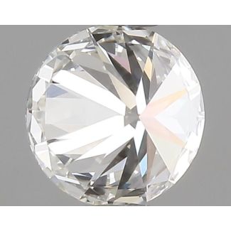 0.4 Carat Round H VVS2 EX GIA Natural Diamond