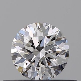 0.31 Carat Round D IF EX GIA Natural Diamond