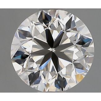 0.9 Carat Round H VVS1 VG EX IGI Natural Diamond