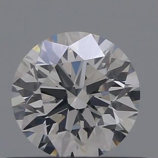 0.45 Carat Round E SI1 EX GIA Natural Diamond