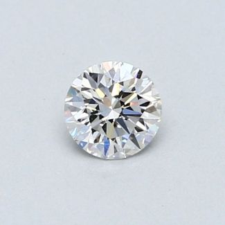 0.36 Carat Round D VS2 EX VG GIA Natural Diamond