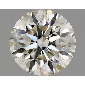 0.70 Carat Round K SI1 EX GIA Natural Diamond