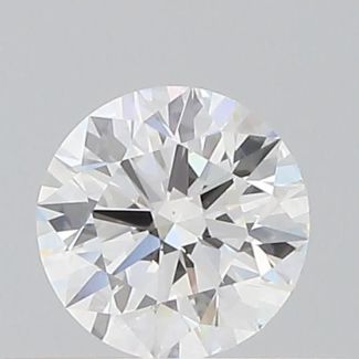 0.37 Carat Round G VS1 EX GIA Natural Diamond