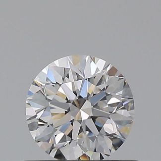 0.5 Carat Round D VVS1 EX HRD Natural Diamond