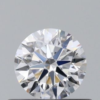 0.38 Carat Round D VS1 EX GIA Natural Diamond