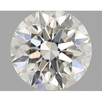 0.33 Carat Round G VS1 EX IGI Natural Diamond