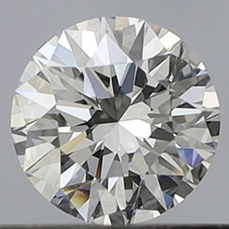 0.4 Carat Round D VVS1 VG EX GIA Natural Diamond