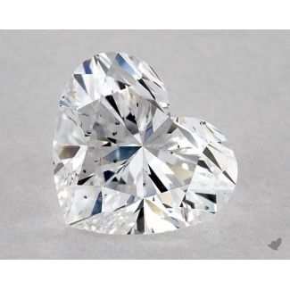 2.01 Carat Heart D SI1 - EX VG GIA Natural Diamond