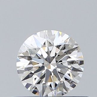 0.42 Carat Round G IF EX GIA Natural Diamond