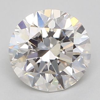 0.6 Carat Round H VS1 EX VG GIA Natural Diamond