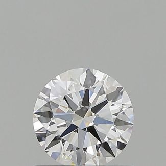 0.57 Carat Round D VVS1 EX GIA Natural Diamond