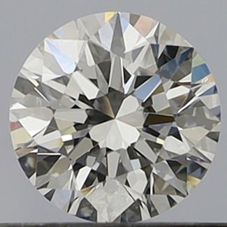 0.46 Carat Round E IF EX GIA Natural Diamond