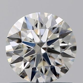 0.80 Carat Round I VS1 EX GIA Natural Diamond