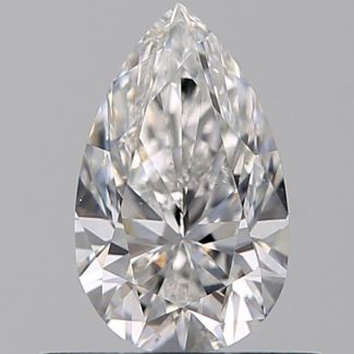 0.50 Carat Pear E VS2 - VG GIA Natural Diamond