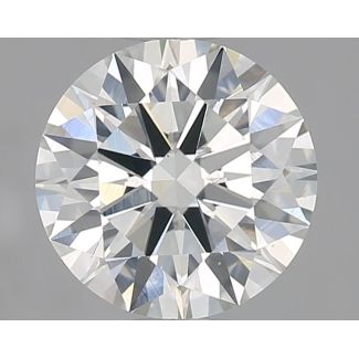 1.56 Carat Round H VS2 EX GIA Natural Diamond