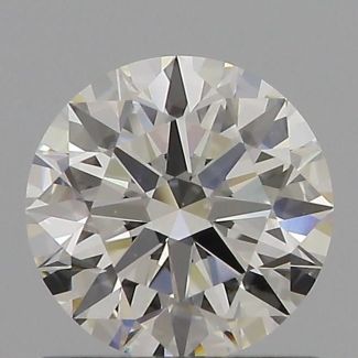 0.75 Carat Round H VS1 EX GIA Natural Diamond