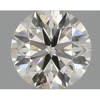 0.30 Carat Round H SI1 VG EX IGI Natural Diamond