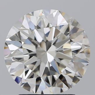 3.0 Carat Round G VVS2 EX IGI Natural Diamond