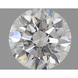 0.6 Carat Round F VS2 EX GIA Natural Diamond