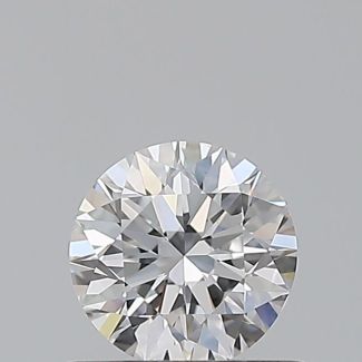 0.5 Carat Round D SI1 EX VG GIA Natural Diamond