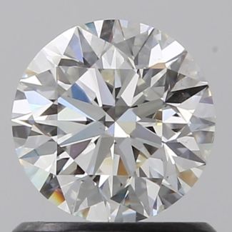 0.80 Carat Round H VS2 EX GIA Natural Diamond