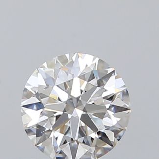 0.36 Carat Round F VS1 EX GIA Natural Diamond