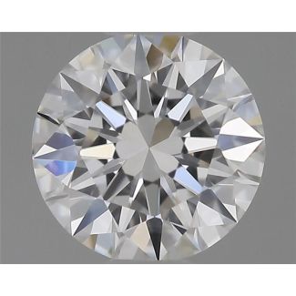 0.31 Carat Round D VVS1 EX GIA Natural Diamond