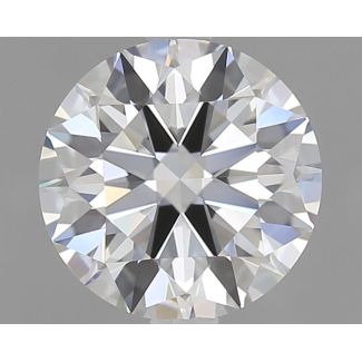 1.22 Carat Round E VVS2 EX GIA Natural Diamond