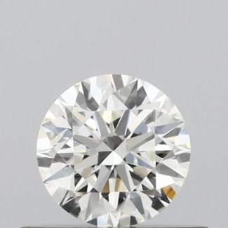 0.43 Carat Round I SI2 EX GIA Natural Diamond