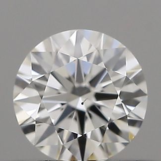 0.36 Carat Round G SI1 EX GIA Natural Diamond