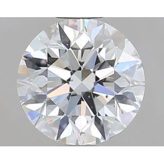 1.00 Carat Round H VS2 VG EX GIA Natural Diamond