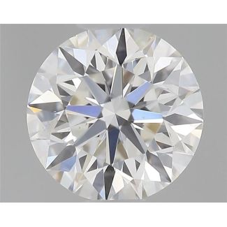 0.33 Carat Round F VS1 EX GIA Natural Diamond