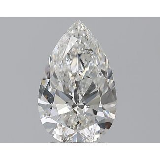 2.01 Carat Pear G SI2 - EX GIA Natural Diamond