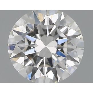 0.30 Carat Round E SI1 EX VG GIA Natural Diamond