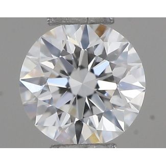 0.24 Carat Round E VVS2 EX VG GIA Natural Diamond