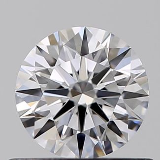 0.50 Carat Round D VS1 EX VG GIA Natural Diamond