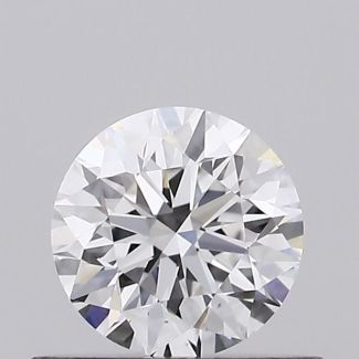 0.4 Carat Round D VS1 EX GIA Natural Diamond