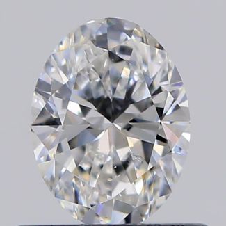 0.50 Carat Oval E SI1 - VG G GIA Natural Diamond