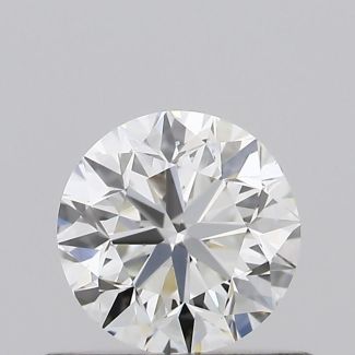 0.5 Carat Round H VS2 VG EX GIA Natural Diamond