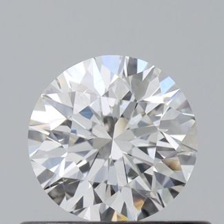 0.45 Carat Round H SI1 VG GIA Natural Diamond