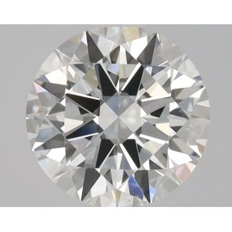 0.9 Carat Round F VS1 EX GIA Natural Diamond