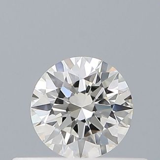 0.26 Carat Round H VVS1 EX GIA Natural Diamond