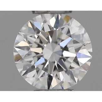 0.27 Carat Round D SI1 EX GIA Natural Diamond