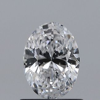 0.70 Carat Oval D SI2 - EX G GIA Natural Diamond