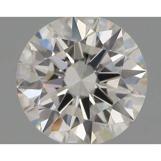 0.7 Carat Round I VS1 EX GIA Natural Diamond