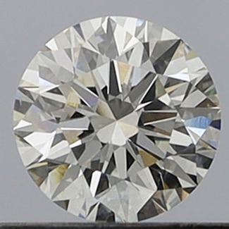 0.43 Carat Round G VS2 EX GIA Natural Diamond