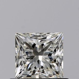 0.56 Carat Princess J VS1 - EX VG GIA Natural Diamond