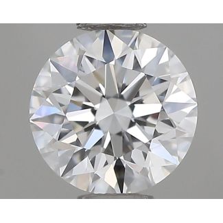 0.5 Carat Round D VS2 EX GIA Natural Diamond