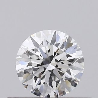 0.3 Carat Round F VS2 EX GIA Natural Diamond